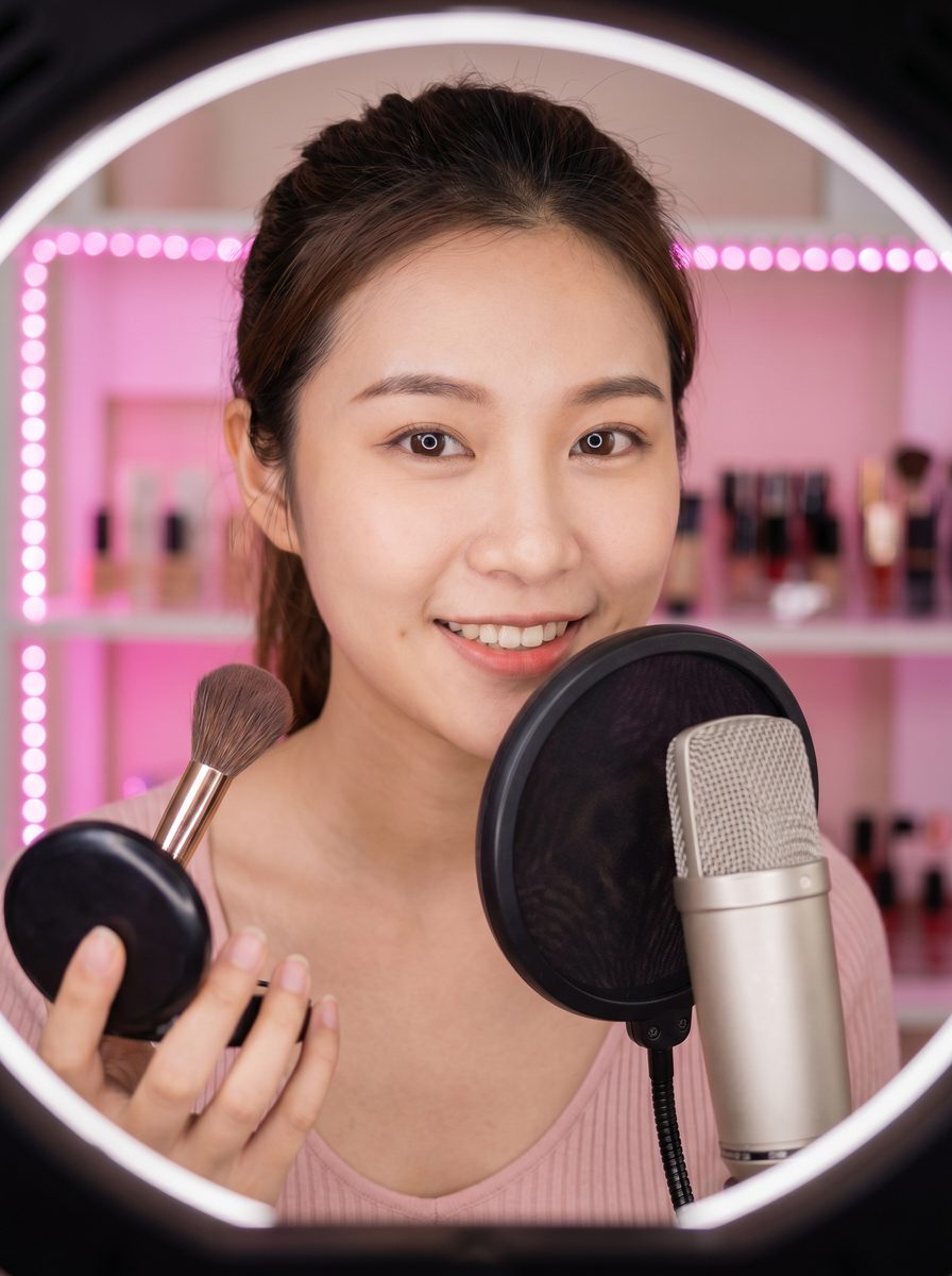 国产自拍美妆视频直播